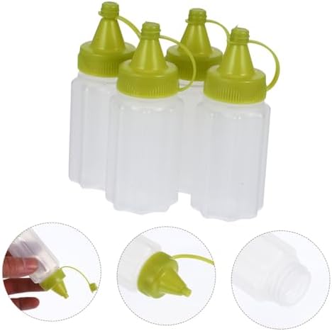 STOBAZA 4-Piece Squeeze Sauce Bottles