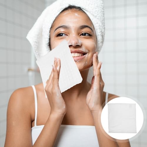 2-Piece Soft Waffle Face Towels for Fast Absorption Skin-Friendly