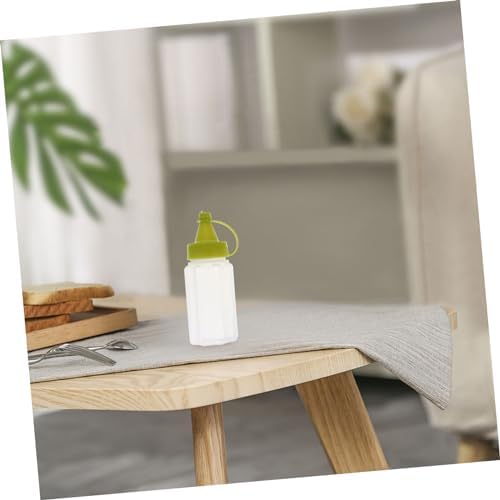 4-Piece Squeeze Bottle Set Build Your Perfect Ketchup Mustard and Dressing Dispensers