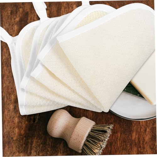 Hemoton Exfoliating Washcloth Set Japanese Style Face Body Scrub