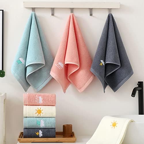4-Piece Childrens Face Towels Set