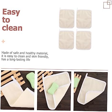 Perfect Exfoliating Washcloth Set for Deep Body scrubbing