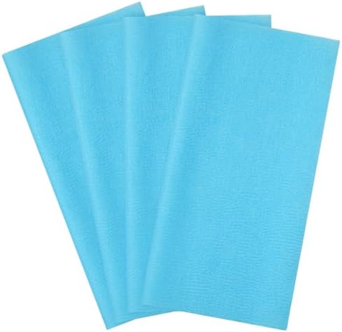 Boao 4 Piece Exfoliating Washcloth Set Blue