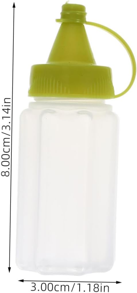 Sleek Squeeze Sauce Bottles for Kitchen Condiments