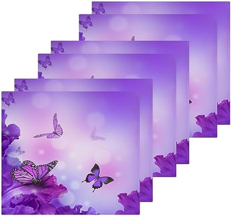 Stunning Butterfly Washcloth Set for Face Hand and Spa Use