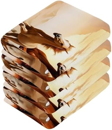 Soft Absorbent Horse Face Towels