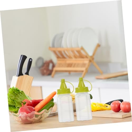 Hohopeti Easy-Use 30ml Condiment Squeeze Bottles