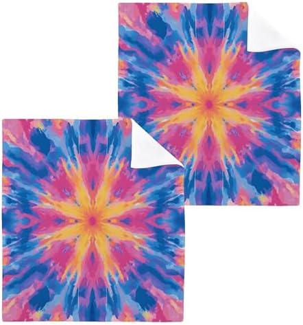 Xigua Tie-Dye Washcloth Set