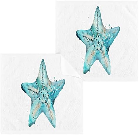ALAZA Beach Washcloth x2 Soft Absorbent