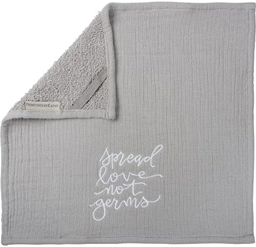 Spread Love Not Germs Washcloth
