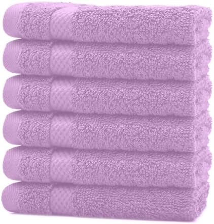 12-Piece DAN RIVER Premium Cotton Wash Cloths for the Face