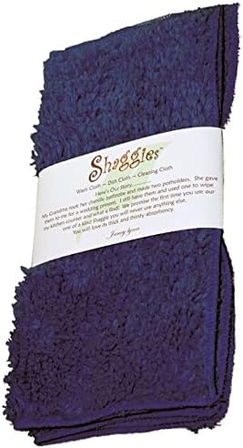 Janey Lynns - Out of the Blue Shaggies 10x10 Washcloth