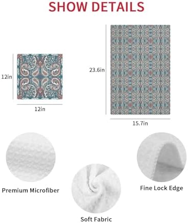 Premium Microfiber Waffle Dish Towels