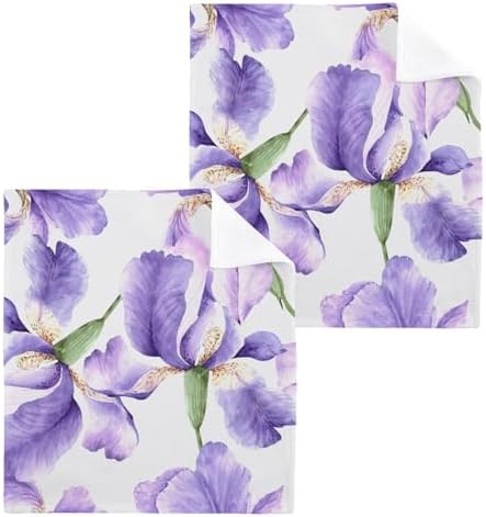 SiviYo Small face Cotton Washcloth Set Eco-friendly 12x12inch