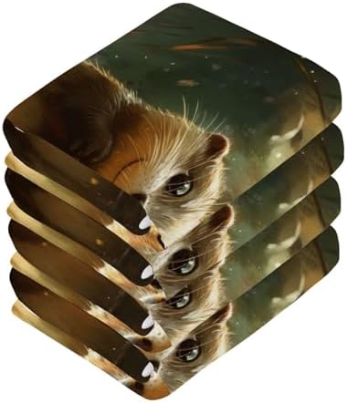 Cute Otter 2-Pack Cotton Washcloths for Nighttime Use