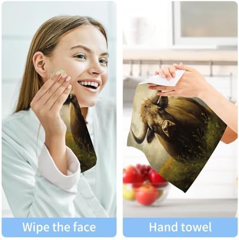 Premium 12x12 Cotton Washcloths Set for Dual Use