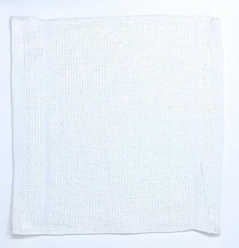 The Holy South 12 Pack White Washcloths 12x12
