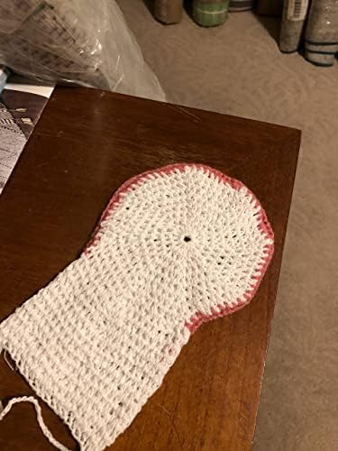 9 in x 5 in Soft Gentle Scrubbing Washcloth for Bathroom