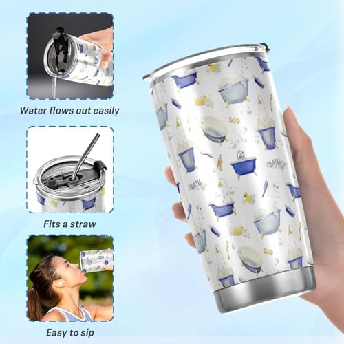 Stainless Steel Vacuum Insulated 12oz Tumbler for Travel Storage