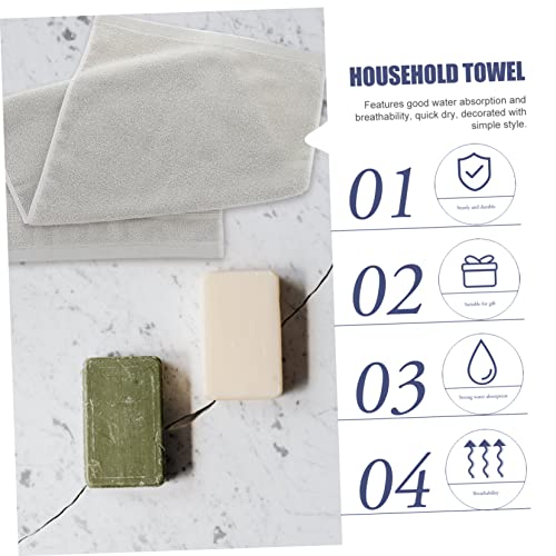 MUSISALY Ultra-Soft Cotton Washcloths