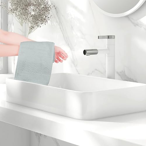 Striped Cotton Bath Washcloths