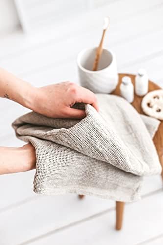 Luxurious Natural Linen Drying Towel For LongHair