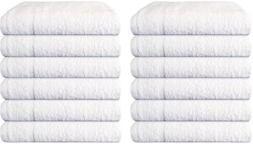 100 Cotton Soft Absorbent and Quick-Drying Washcloths