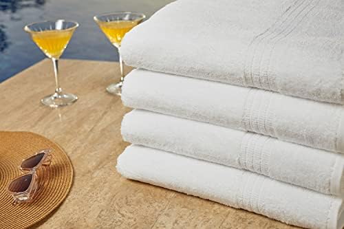 HOMELOVER 4 Piece Luxury Bath Towel Set