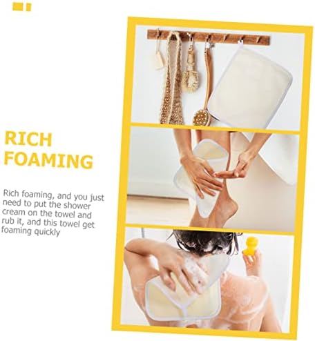 5-Piece Exfoliating Scrub Towels for Body Back Use