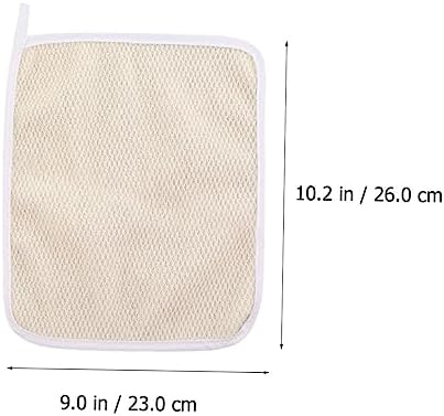 4pcs Exfoliating Body Scrubbing Towels