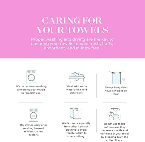 Luxury Cotton Towels for Easy Care Multi-Functional Egyptian Cotton Towel Set