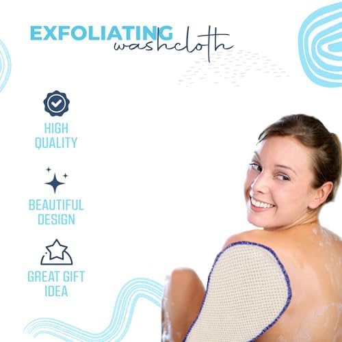 Exfoliating Washcloth 5x9