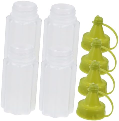 4pcs Squeeze Bottles for Condiments and Sauces 24oz BPA Free