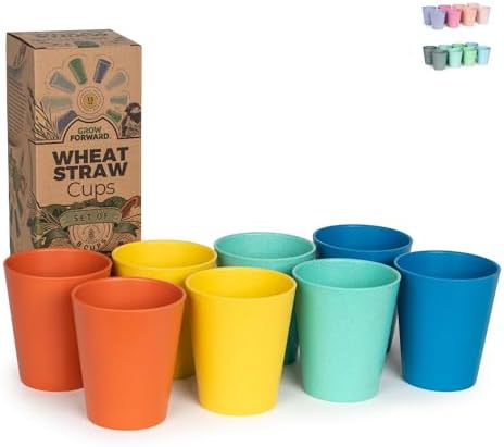 Grow Forward Premium Plastic Cups for Kids