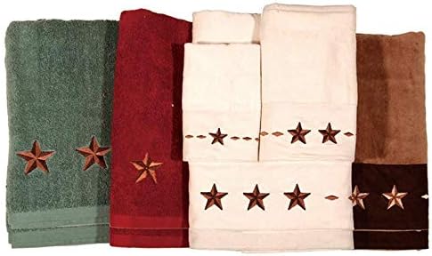 Rustic Star Bath Towel Set