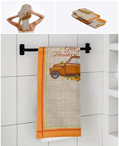 Happy Thanksgiving Batch of Luxury bath towels set