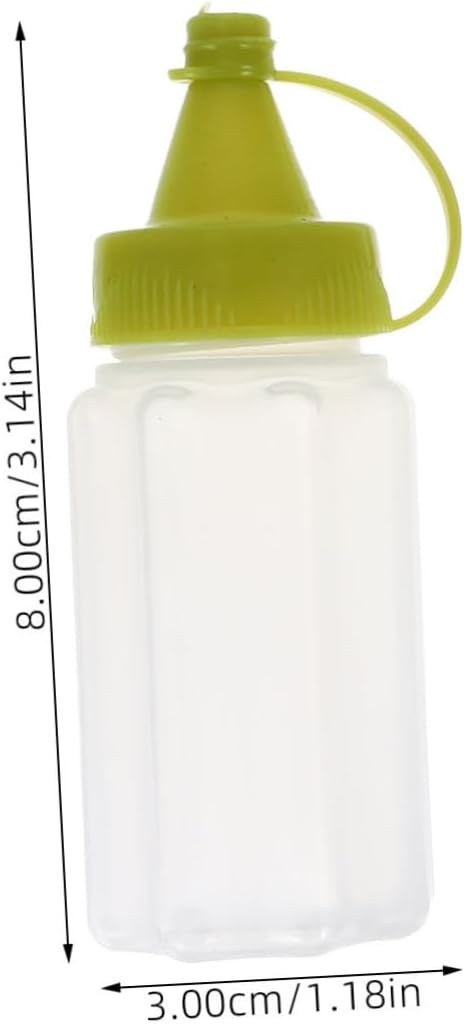 DECHOUS 4pcs Squeeze Bottles for Condiments