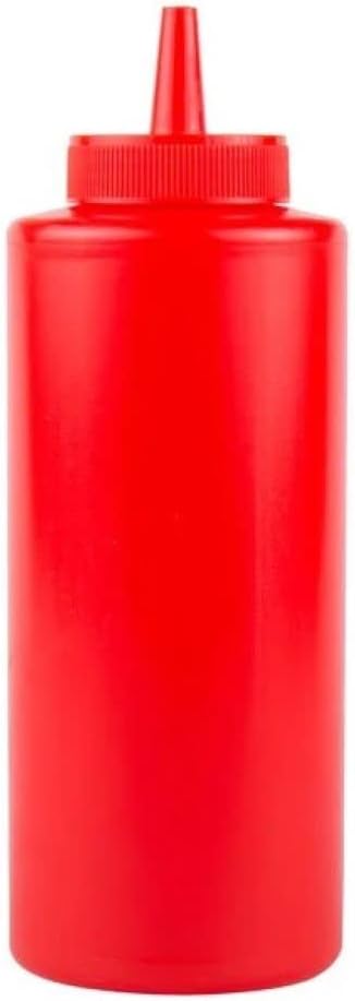12 oz Ketchup Mustard Squeeze Bottles - BPA-Free Kitchen Craft BBQ Perfect