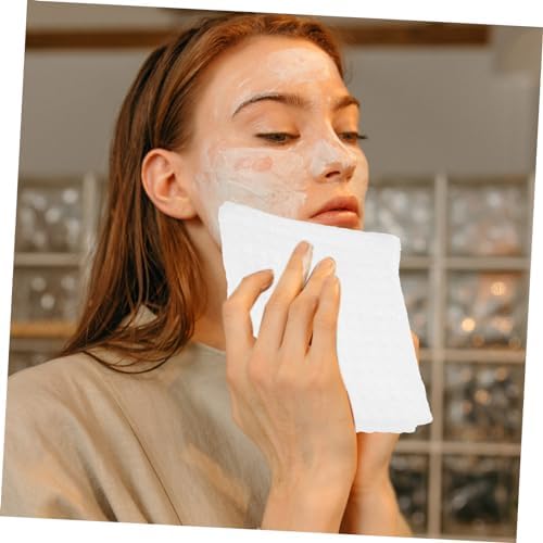 2-Piece Soft Honeycomb Face Towels for Daily Use