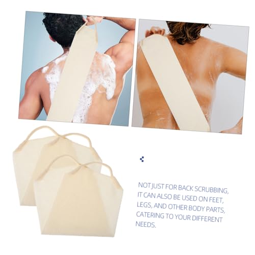 Solos Cleared Long-Strap Body Washcloth for Women