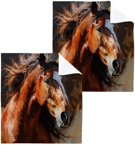 Sturdy Baby Face Towels Soft and Absorbent for Horses