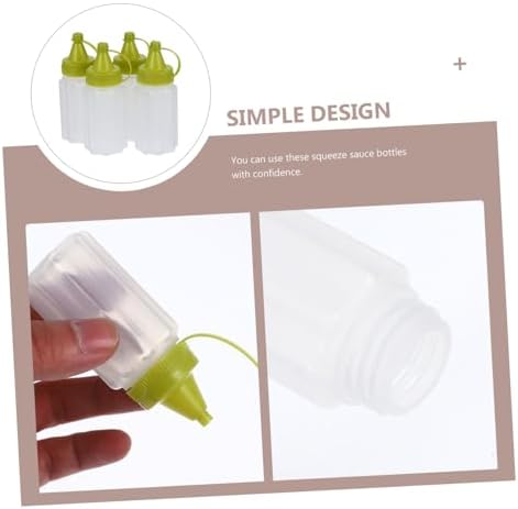 STOBAZA 4-Piece Squeeze Sauce Bottles