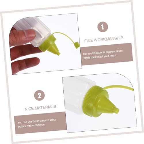 Reusable Squeeze Bottles for Condiments