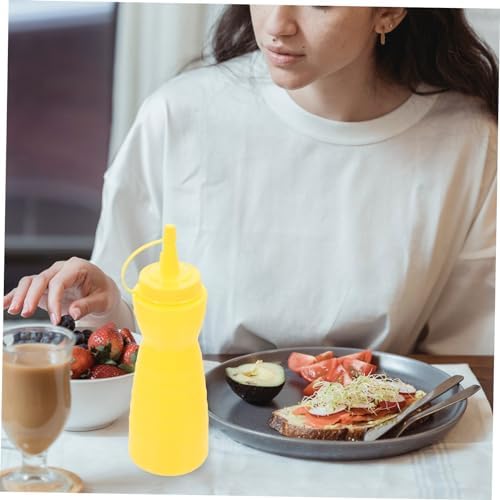 Zerodeko 12 Oz Yellow Sauce Squeeze Bottle
