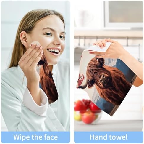 2-Piece Face Hand Washcloth Set