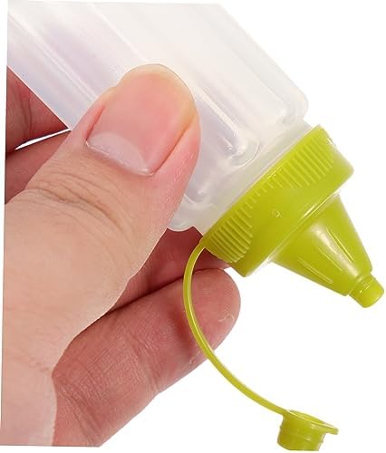 Homoyoyo 12-Piece Condiment Squeeze Bottles Set - Compact Durable