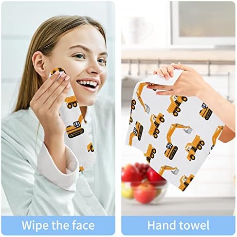 SUABO Soft Cotton Bath Washcloth for Kids and Industrial Use 4-Pack