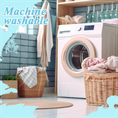 Boao 4 Piece Exfoliating Washcloth Set Blue