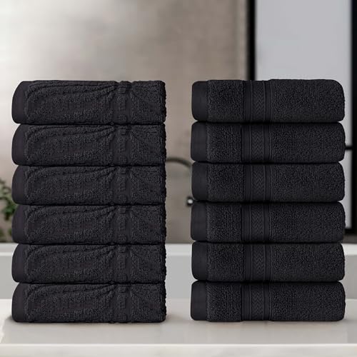Luxury Quick Dry Zero Twist 12-Piece Towels Set