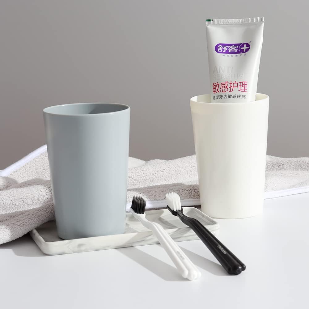 WontWongCat 11 oz Tumbler Set - White and Grey
